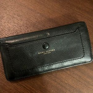 Marc Jacobs bald leather wallet